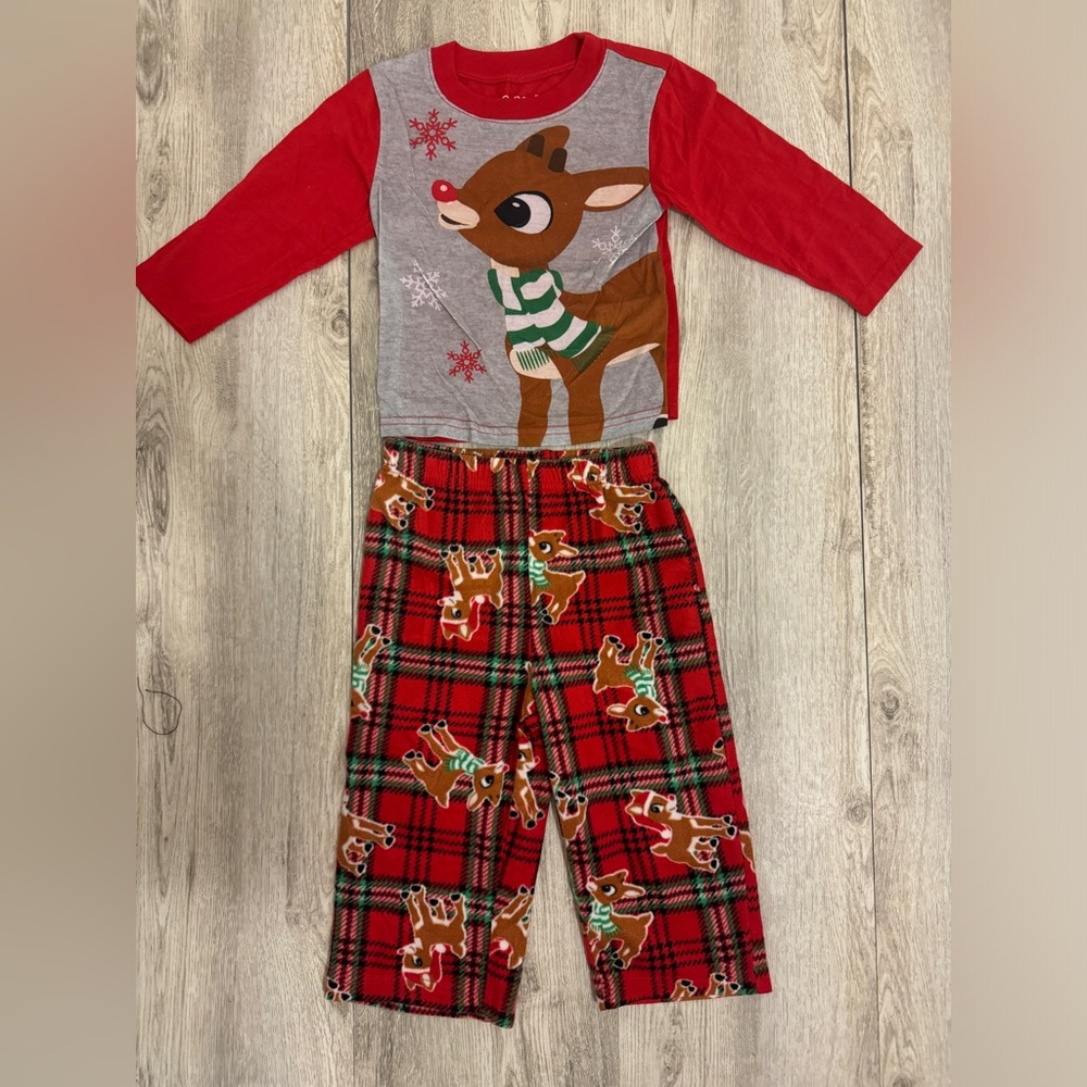 Rudolph kids 24 month Pajamas